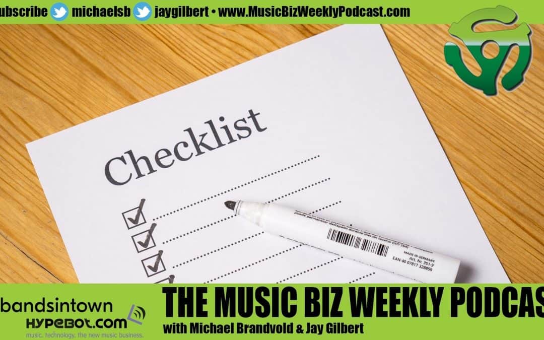 Ep. 491 Download Our Music Release Checklists and Planner for Your Next Release