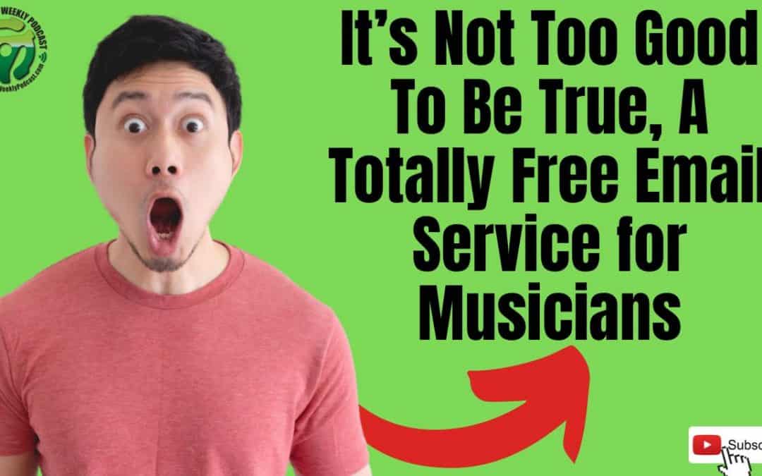 Ep. 541 Bandsintown, A Totally Free Email Service for Musicians