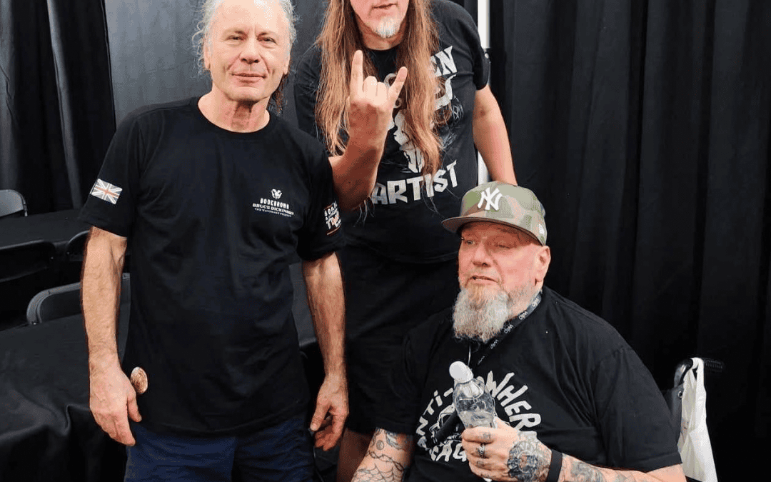 Iron Maiden Lead Singers Meet for the First Time