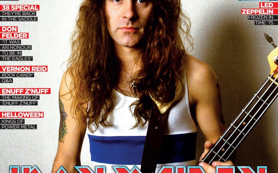 IRON MAIDEN’S STEVE HARRIS, “IT SOUNDS VERY SIMPLE. MAKE ALBUMS, GO OUT AND PLAY LIVE, BE GOOD AT IT, AND DO OUR BEST.”