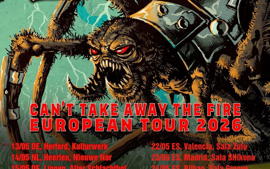 RAVEN, the Legends of NWOBHM and Godfathers of Thrash, Kick Off Leg One of Their European Tour May 13th