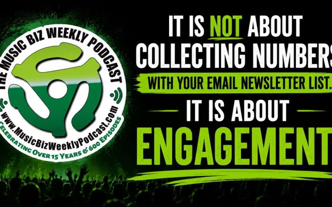 It Is NOT About Collecting Numbers with Your Email Newsletter List, It Is About ENGAGEMENT