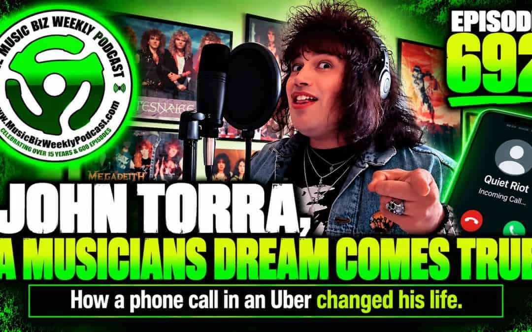 JOHN TORRA from QUIET RIOT Joins and Talks About How a Phone Call In An Uber Changed His Life